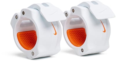 Nike Strength Barbell Collars Wit/Oranje