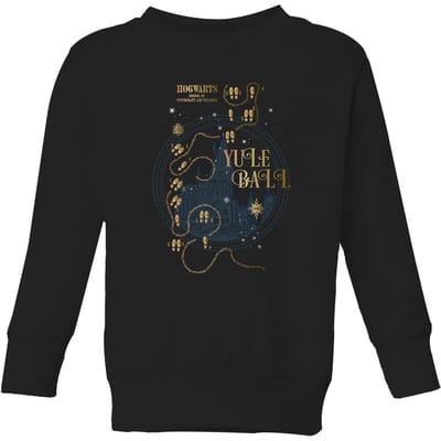 Harry Potter Hogwarts Yule Ball Kids' Sweatshirt - Black - 98/104 (3-4 jaar)