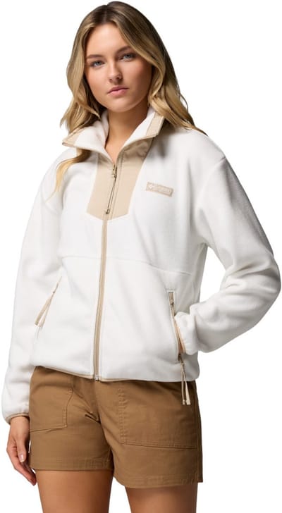 Columbia Sequoia Grove™ Full Zip Fleece Dames Outdoortrui - Sea Salt, Ancient Fossil