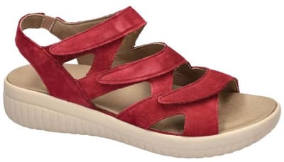 Fidelio Hallux -Dames - rood donker - sandalen - maat 38