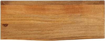 Massief Houten Tafelblad met Natuurlijke Rand - 70x30x3.8 cm Mango Hout