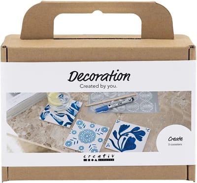 CC Mini Hobbyset Tekenen Porseleinen Onderzetters