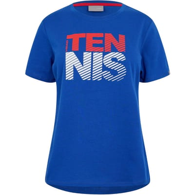 Head Dames/Dames Club Lisa Crew Hals T-shirt (Blauw)