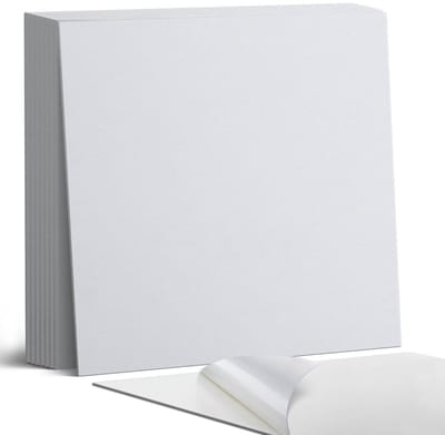 Coloray Plaktegels - Wit Portugese Tegels - 30 cm x 30 cm - Wit Plaktegels - 9 stuks - Vierkant PVC Tegels - Plaktegels Keuken - Zelfklevende Vloertegels - Vinyl Tegels Zelfklevend - Zelfklevende Tegels