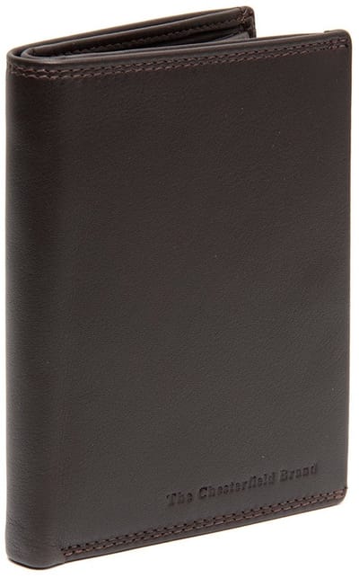 The Chesterfield Brand Leren Portemonnee Hanson Wallet Brown Donkerbruin