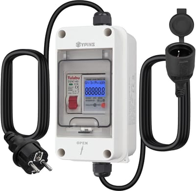 Digitale Elektriciteitsmeter met Realtime Verbruiksmonitoring en Geheugen