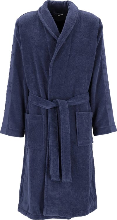 Calvin Klein heren badjas - badstof - blauw