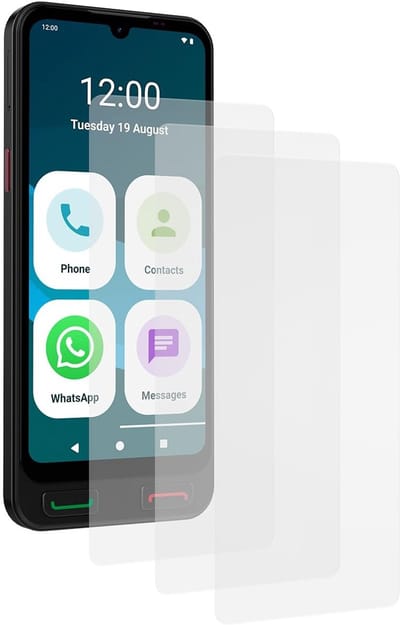 Dailygoods- Displaybeschermfolie Set van 3 - Gehard Glas - Hoge Transparantie - Krasbestendig - Schokbestendig - Eenvoudige Installatie - Screenprotector