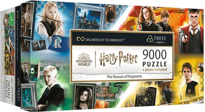 Trefl puzzel Harry Potter - 9000 stukjes - The Houses of Hogwarts.