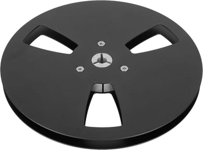 Lege Tape Hasel - Universele Spoel - Muziek Opnemen - Aluminium Legering - 7 Inch - Zwart