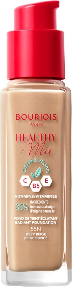 Bourjois Healthy Mix Clean Vegan Foundation 055 Deep Beige