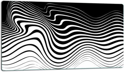 TMK ArtDeko - Snijplank - Inductie - 52x30 - Zebra Motief