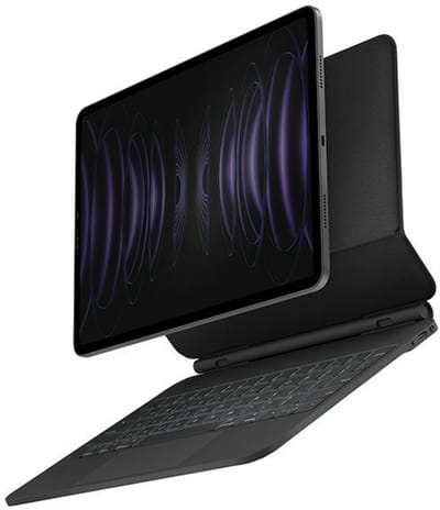 UNIQ Venno Serie - Tablethoes - Magnetische Smart Cover - Ingebouwd Toetsenbord - Zwart