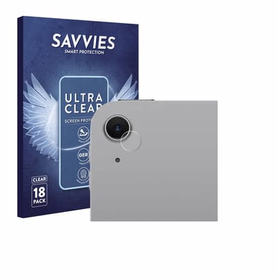 Savvies - Screenprotector voor Apple iPad Air 11" M4 2026 (ALLEEN Camera Lens) - Folie Beschermfolie transparant 18 Stuks