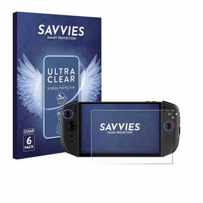 Savvies - Screenprotector voor Lenovo Legion Go Gen 2 - Folie Beschermfolie transparant 6 Stuks