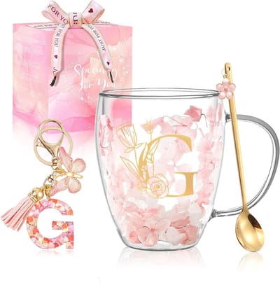 Dailygoods- Koffieglazen Dubbelwandig - Latte Macchiato Glazen - Hittebestendig Borosilicaatglas - Gepersonaliseerd Cadeau - Ideaal voor Thuis/Kantoor - Drinkglazen
