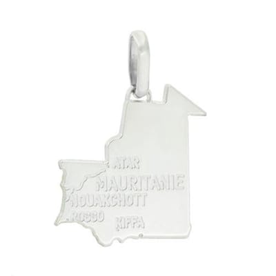 Blinx Jewels Zilveren Hanger Mauritanië