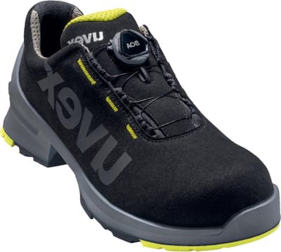 Uvex 1 Veiligheidsschoen S2 BOA 25424 - Zwart/Limoen - 38