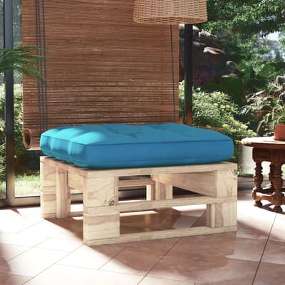 vidaXL - Tuinhocker - pallet - geïmpregneerd - grenenhout
