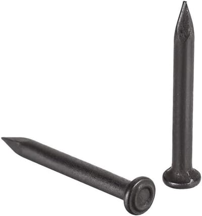 300 Stuks Hardware Spijkers, 2mm x 20mm Fiber Cement Wandspijkers, Perfect voor Houtbewerking en Bevestigen van Foto's en Meubels