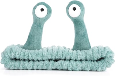 Schattige Cartoon Haarband voor Ogen - Elastische Fleece Spa Wellness en Makeup Bands voor Vrouwen - Ideaal voor Gezichtsreiniging en Huidverzorging