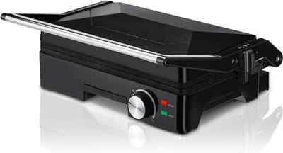 AHD® Contactgrill met uitneembare platen - Contactgrill - Multi grill - Zwart - 3cm x 16cm x 36cm