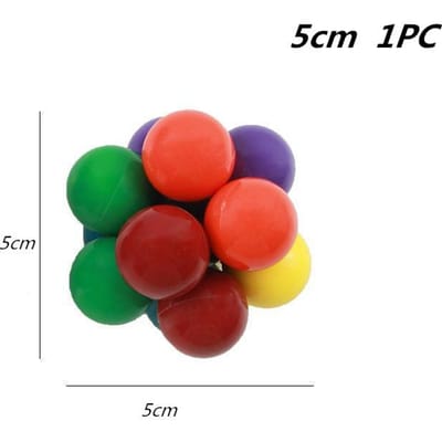 Creatief Fidget Speelgoed Volwassenen Kinderen Speelgoed Stressverlichter Elastische Kleurrijke Bal Decompressie Bal Verscheidenheid Kralen Knijpballen