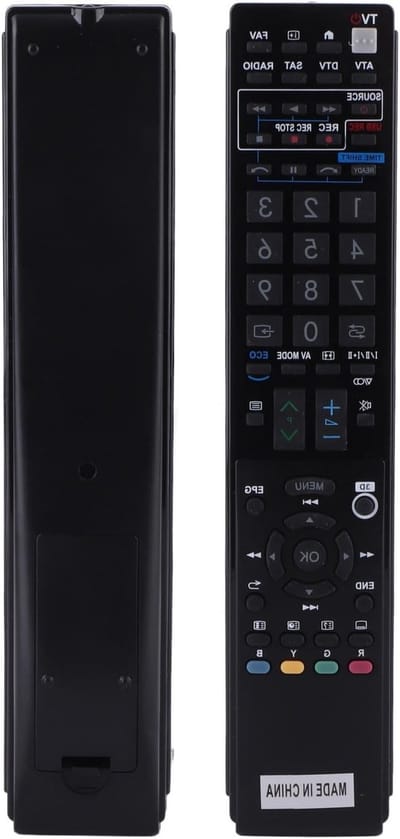 Universele Afstandsbediening voor Smart TV - Vervangende Afstandsbediening voor TV met Eenvoudige Installatie en Compatibiliteit