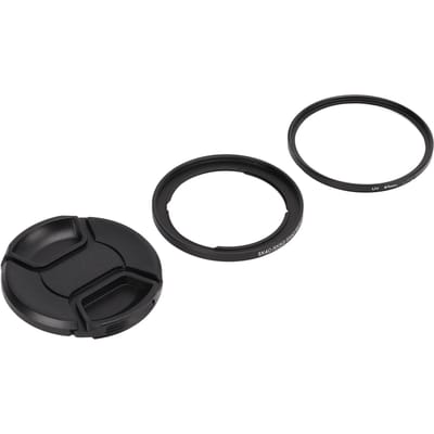 Beschermende 67mm UV Filter Filterring Lensdop Sets voor Canon SX40 Serie Camera black