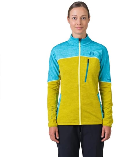 Hannah Meda Fleece Met Volledige Rits Geel 40 Vrouw