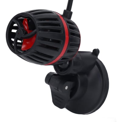 Aquarium Golvenmaker Pomp Creëert Waterbeweging 4 Versnellingen Variabele Frequentie Vis Tank Circulatiepomp zwart