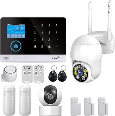 Draadloos Alarmsysteem - Thuis Alarm GSM - Huis Beveiligen - Met App Bediening - 10 x 10 x 10 mm