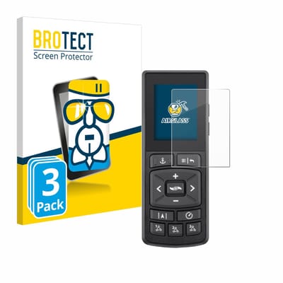 Screenprotector 3 Stuks voor Minn Kota Advanced GPS Navigation Beschermglas transparant