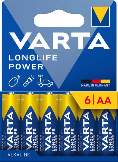 Varta Longlife Power AA 6 stuks