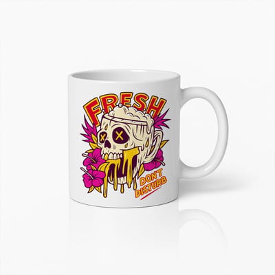 Nevolis® | Koffiemok 330ml met Uniek Design | Ontwerp Jouw Eigen Mok | Handgemaakt Cadeau voor Koffieliefhebbers | Gepersonaliseerd op Aanvraag | Enkel of Grote Bestelling
