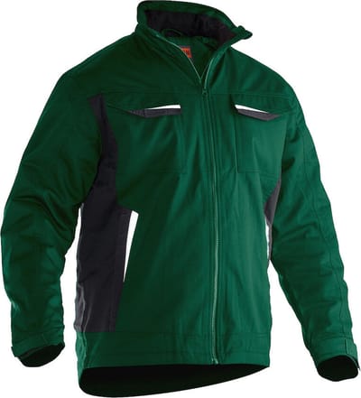Jobman 1317 Service Jacket Lined 65131720 - Bosgroen - 3XL