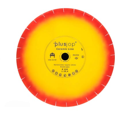 Plusjop® Diamantzaagblad Ceramic-Line 350x25,4 mm