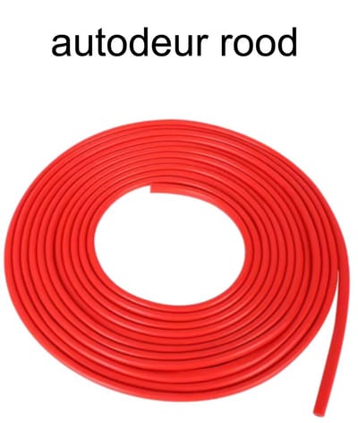 autodeur beschermer strip rood bescherming auto deur dubbelzijdig