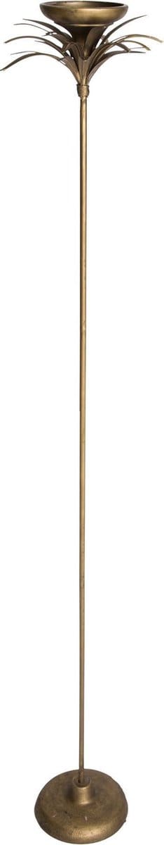 PTMD Risella Kandelaar - 20 x 20 x 127 cm - Metaal - Goud
