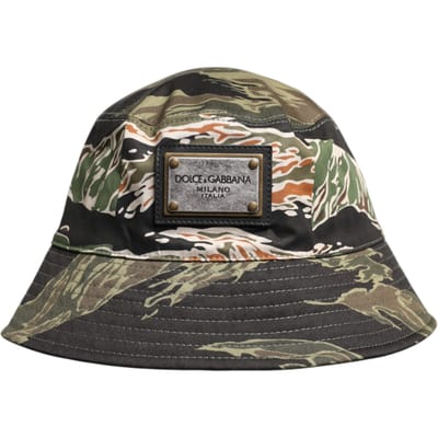 Camouflage Buckethat Logopatch