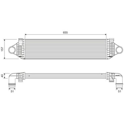 Intercooler VALEO 818689