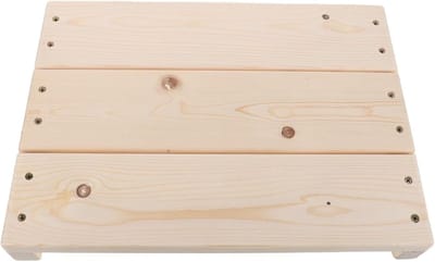 Honden Trainingsplatform - Agility Board Puppy - Gehoorzaamheid Trainen - Antislip Hout - 40 x 29.5 x 5 cm - Lichtbruin
