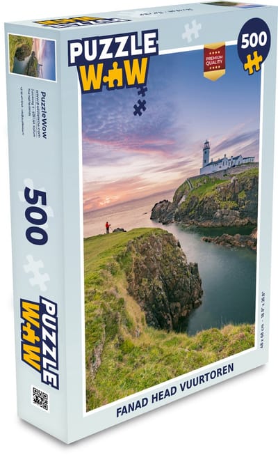 Puzzel Fanad Head vuurtoren - Legpuzzel - Puzzel 500 stukjes