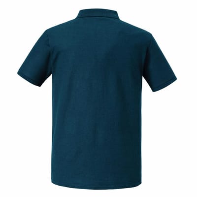 Russell Heren Authentic Eco Poloshirt (Benzineblauw)