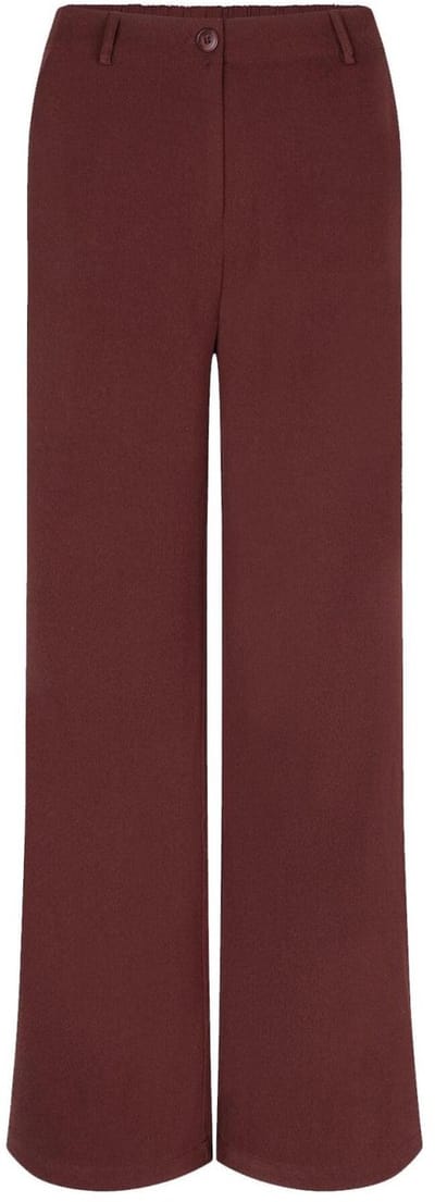 Ydence Pants Solange Broeken Dames - Bordeaux - Maat XS