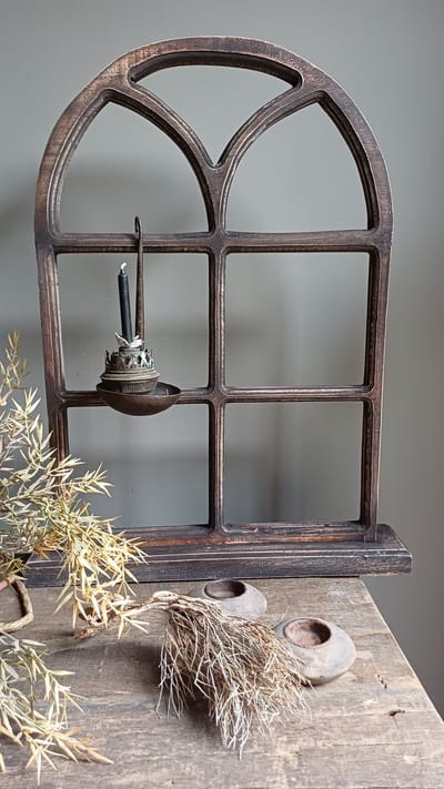 Decoratie raam 63cm