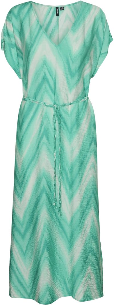 Vero Moda Jurk Vmjosie Kua Ss 7/8 Kaftan Wvn 10306819 Katydid/kua Dames Maat - M