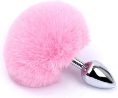 *** Fluffy Bunny Tail Butt Plug - Sexspeeltjes - Konijnenstaartje - Slaapkamer Spannend - Partner - van Heble® ***