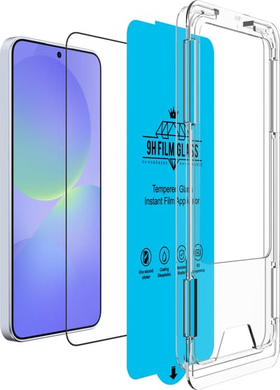 Just in Case screenprotector geschikt voor Samsung Galaxy A37 - Screenprotector met Applicator