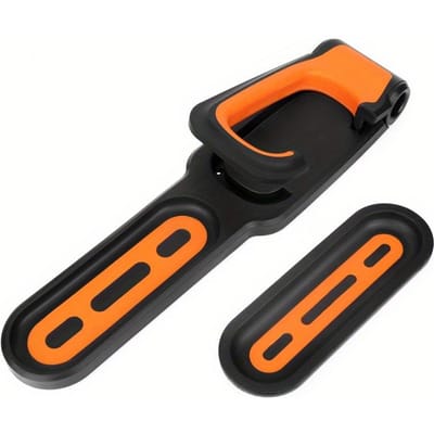 Verticale Opvouwbare Fiets Wandmontage Rek - Robuuste Fiets Hanger, Eenvoudig te Installeren met Schroeven Ruimtebesparende Fietsopslag voor Race- & Mountainbikes